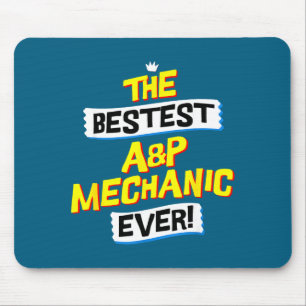 Shirt P Mechanic Airframe Powerplant Technician Mouse Pad