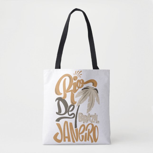 Shirt print rio de janeiro tote bag (Front)