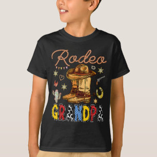 Shirt Rodeo Grandpa Western Birthday Cowboy