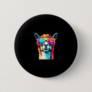 Shirt Solar Eclipse Llama April 8 2 Inch Round Button