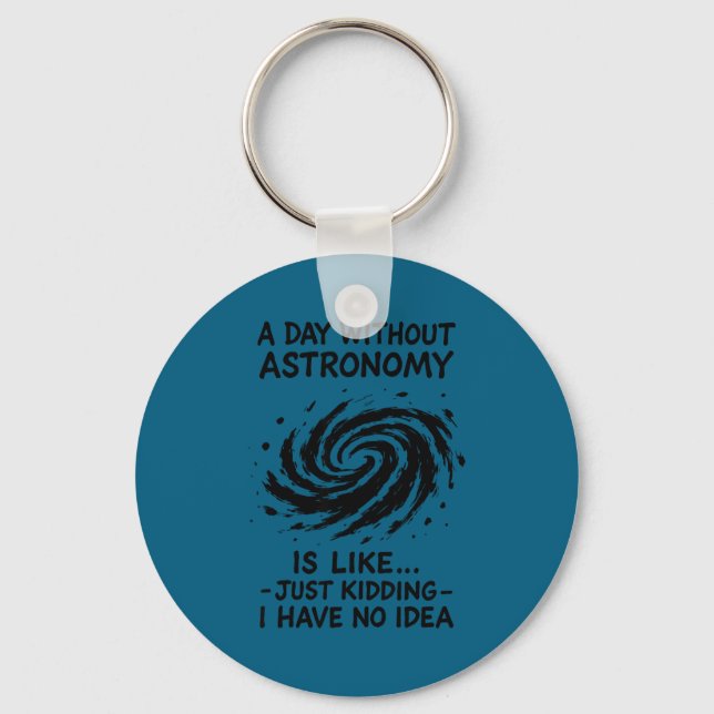 Shirt Space Exploration Solar Eclipse Universe Keychain (Front)