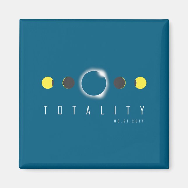 Shirt Total Eclipse 2017 Solar Eclipse Magnet (Front)