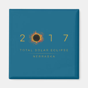 Shirt Total Solar Eclipse Nebraska 2017 Magnet