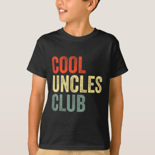 Shirt Vintage Cool Uncles Club Funny Fathers Day 