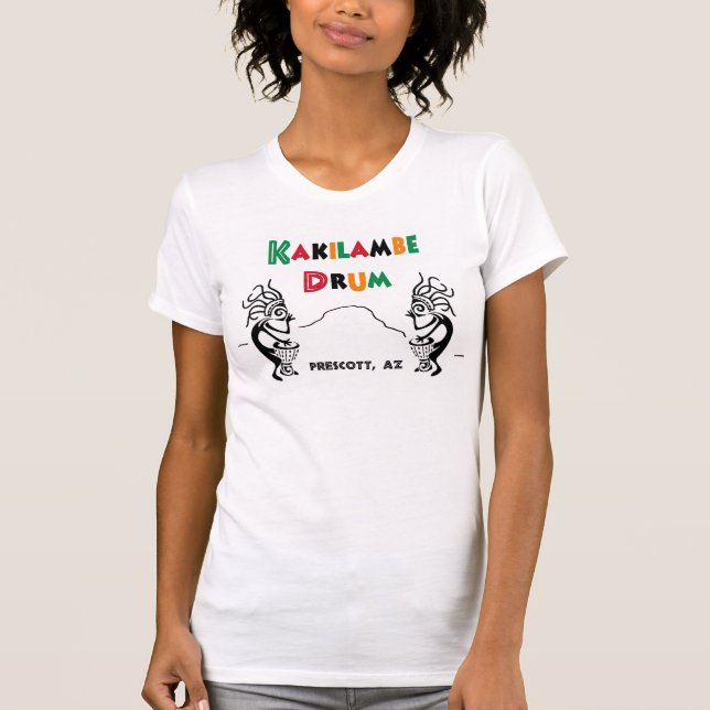 Shirt w/Kakilambe Drum Logo on Front (Front)