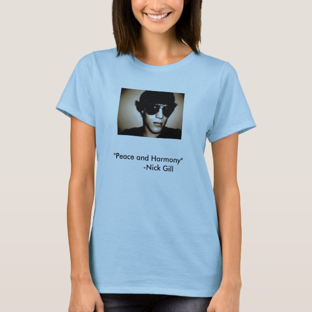 Shirt with Picture and Quote.    ... (Front)