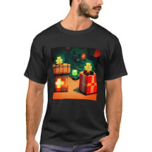 Shirt with presents Minecraft style