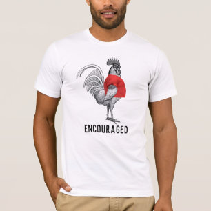 Shirtcocking Encouraged (Black Text) Funny T-Shirt
