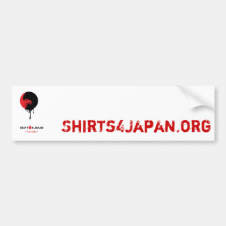 Shirts4Japan Bumper Sticker