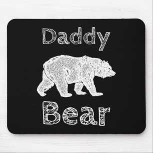 Shirts For Men Funny Daddy Bear T Shirt Fathers Da Mouse Pad