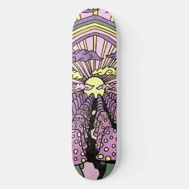 Shirum Kingdom Middle Panel Skateboard (Front)