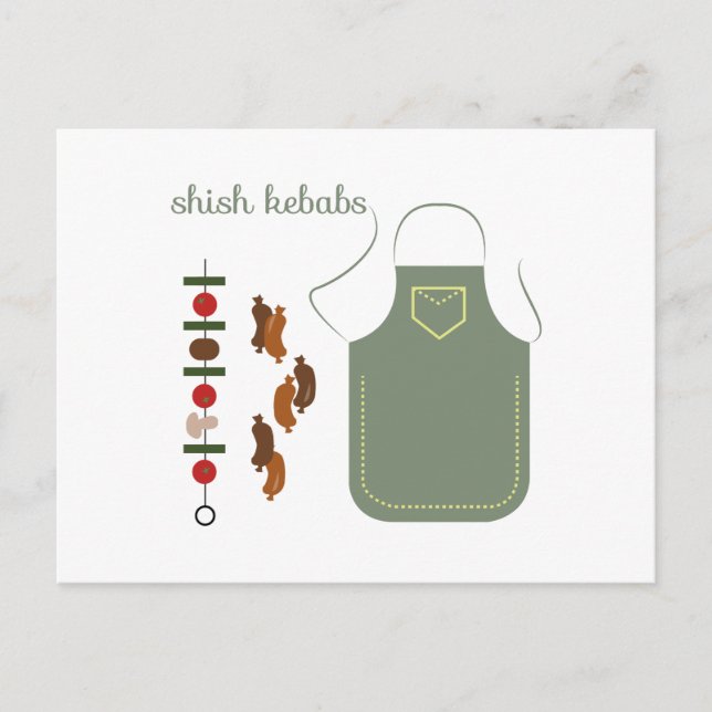 Shish Kebabs Postcard (Front)
