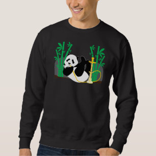 Shisha Panda Hookah Steam Smoking Sweatshirt