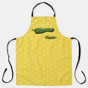 Shishito Chili Pepper All-Over Print Apron