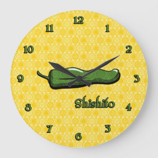 Shishito Chili Pepper Clock