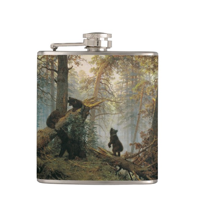 Shiskin’s Forest art flask (Front)