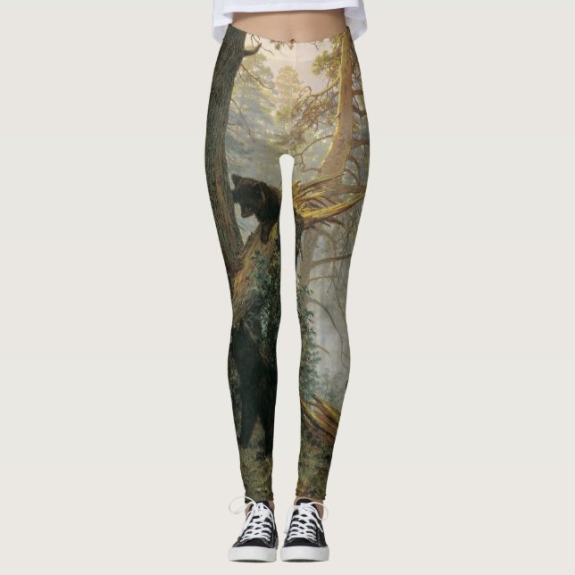 Shiskin’s Forest art leggings (Front)