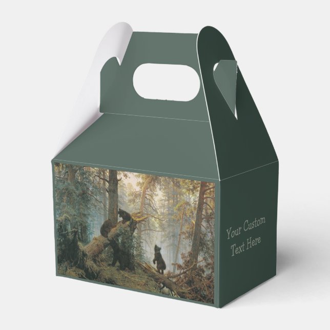 Shiskin’s Forest custom favour box (Front Side)