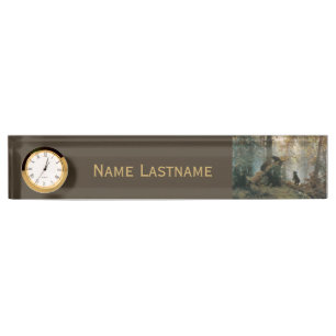 Shiskin’s Forest custom name plate