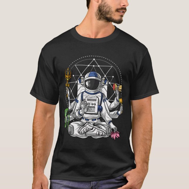 Shiva Astronaut T-Shirt (Front)
