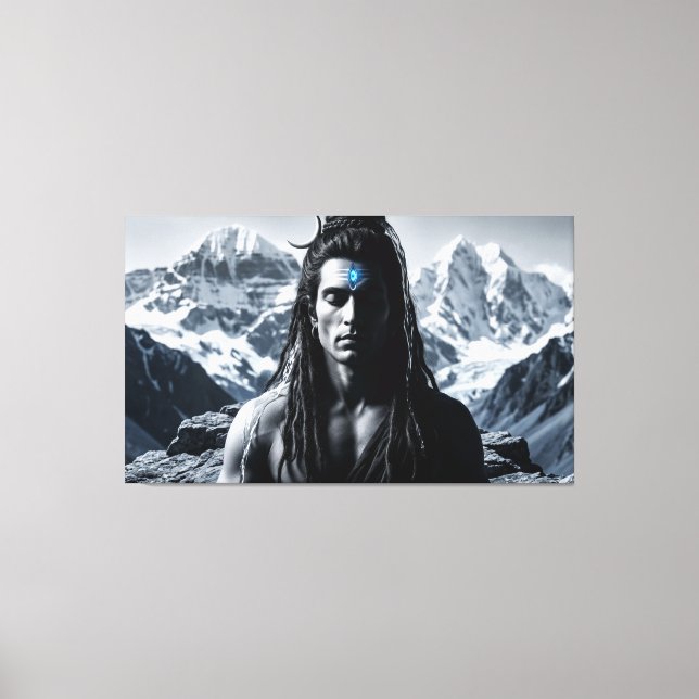 Shiva Canvas Print (Front)