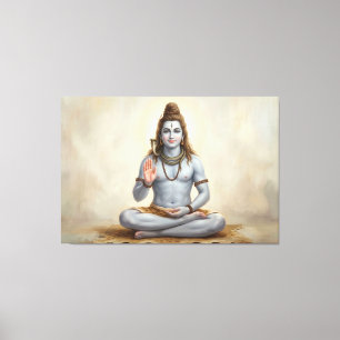 Shiva Canvas Print