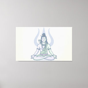 Shiva Canvas Print