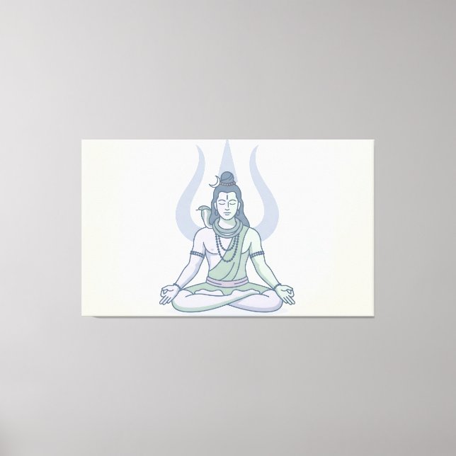 Shiva Canvas Print (Front)