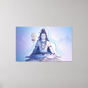 Shiva Canvas Print