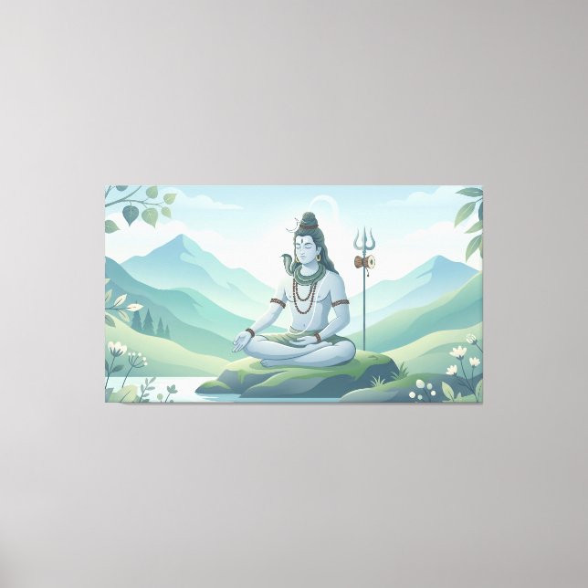 Shiva Canvas Print (Front)