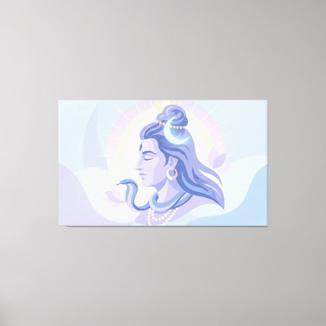 Shiva Canvas Print (Front)