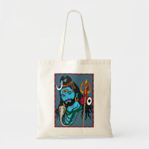 Shiva Face Tote Bag