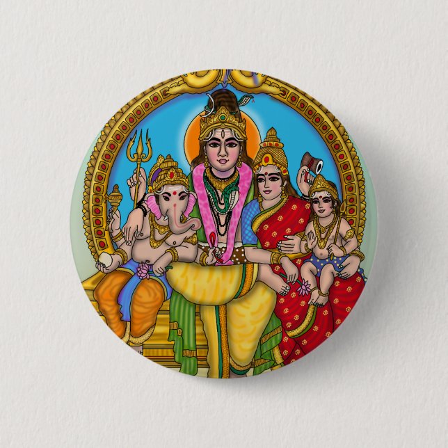 Shiva Family Button Set (Front)