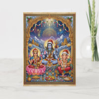 Shiva Ganesh Lakshmi Hindu Christmas