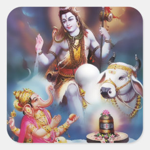 Shiva & Ganesha Stickers