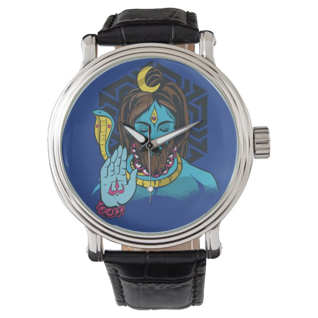 Shiva Hindu Deity Watch (Front)
