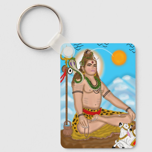 Shiva Keychain (Front)