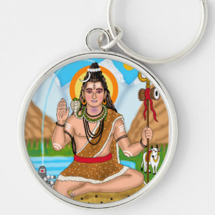 Shiva Keychain