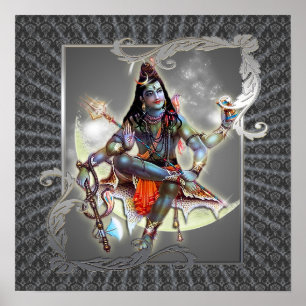 Shiva - Magic Of Gray - Poster