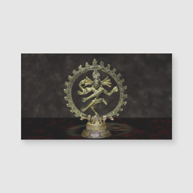 Shiva Magnetic Card (Front)