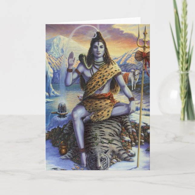 Shiva Mahadeva Card (Front)