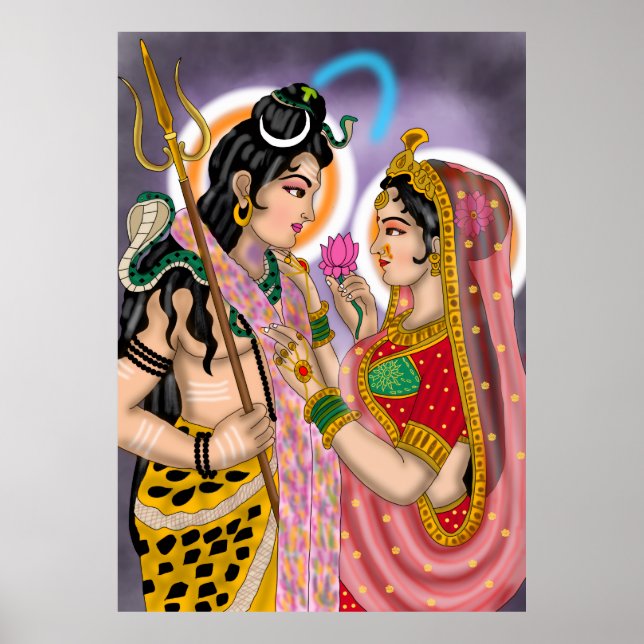 Shiva Parvati Poster (Front)