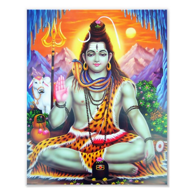 Shiva Print (8" x 10") - Version 4 (Front)