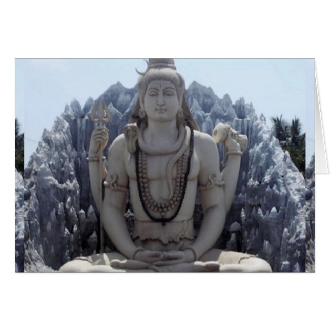 SHIVA - Seigneur himalayen de la PAIX (Devant horizontal)