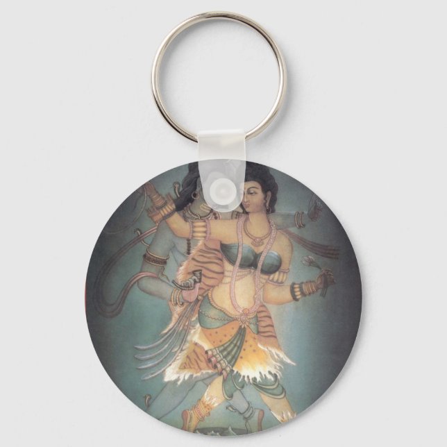 shiva-shakti.jpg keychain (Front)