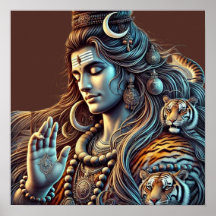 Shiva the Ascetic – Himalayan Yogi in Deep Meditat