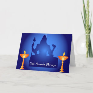 Shiva - The Indian God Card