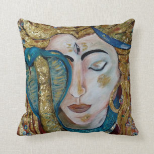 Shiva Throw Pillow