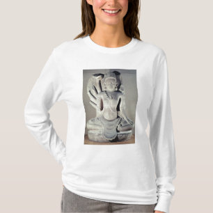 Shiva with ten arms, from Thap Banh It Temple, T-Shirt