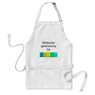 Shivam periodic table name apron